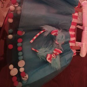 Thing 1 Thing 2 skirt and headband